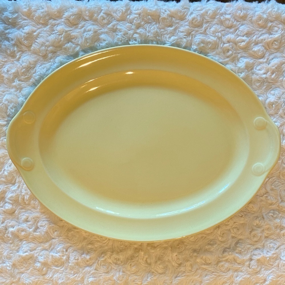 VINTAGE~LU-RAY PASTELS~OVAL PLATTER~2 SALAD PLATES~1 SAUCER~NO CHIPS/CRACKS~G13